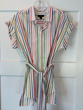 J Crew poplin shirt
